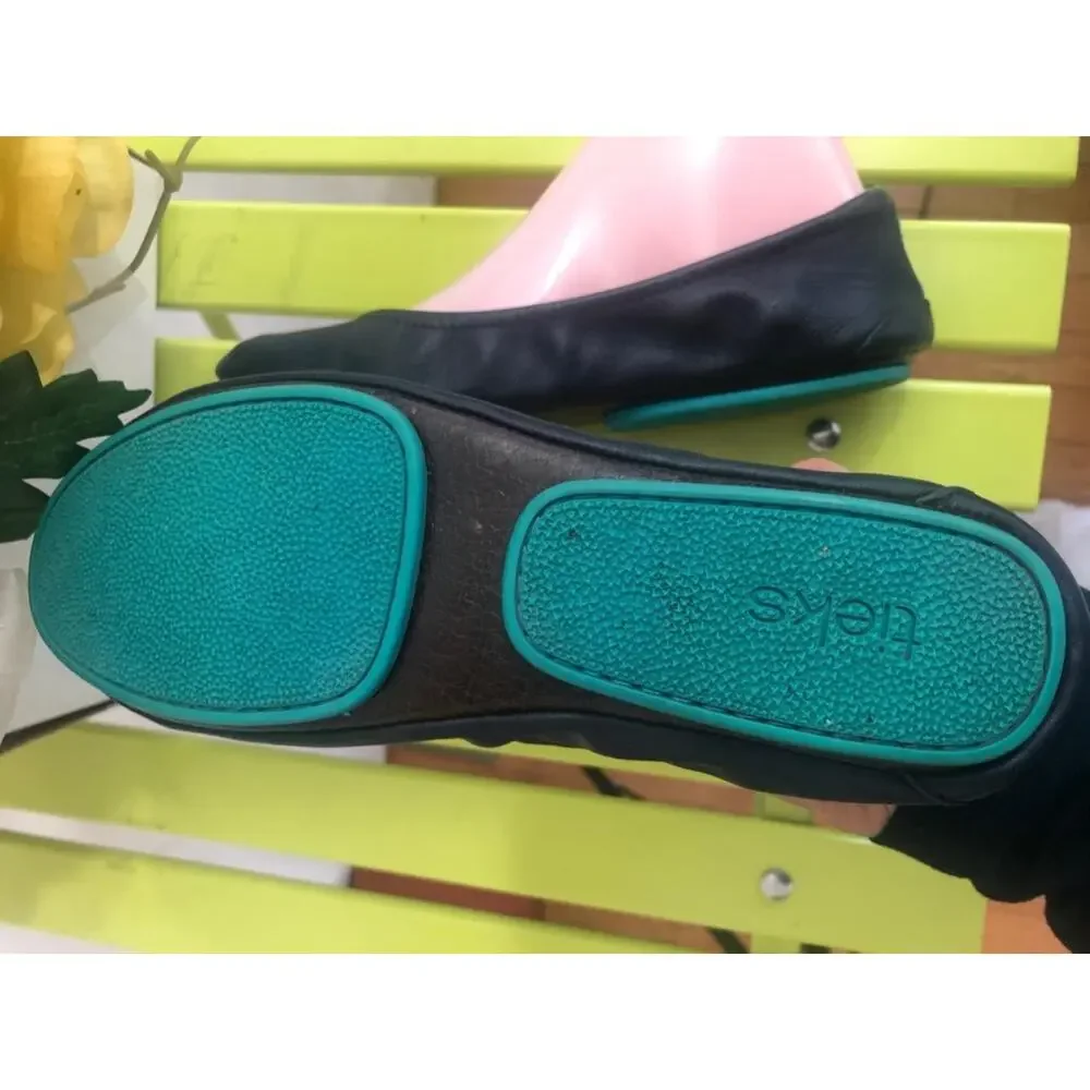 Tieks by gavrieli navy blue Ballet Flats size 6 (taco900